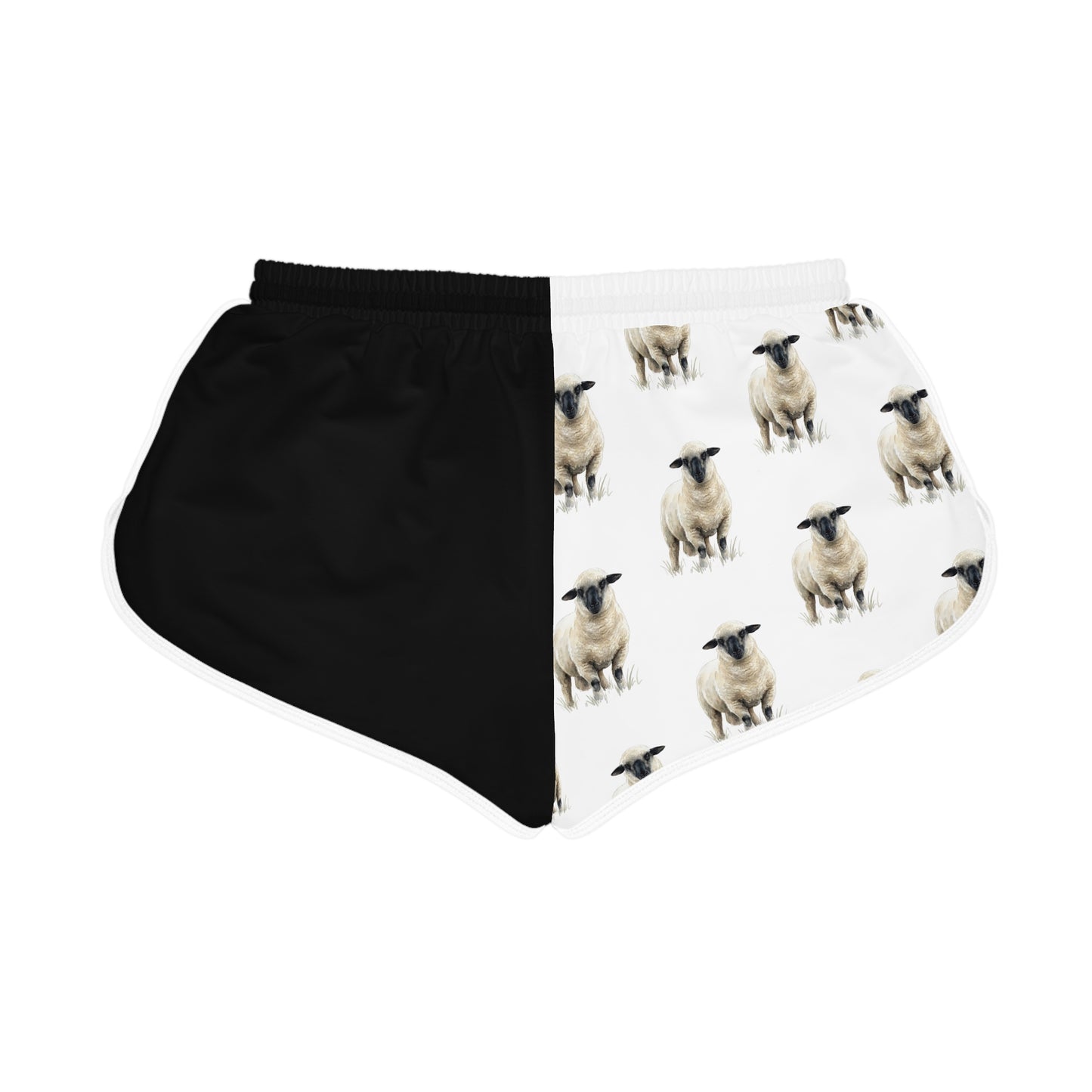 Hampshire Sheep Black & White Relaxed Shorts