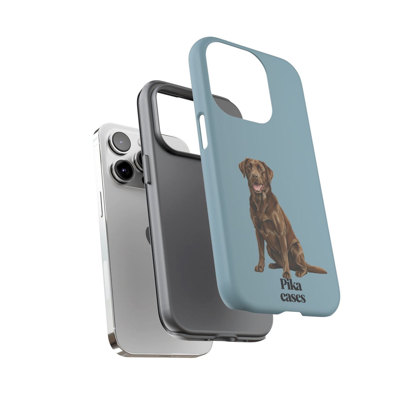 Chocolate Labrador Phone Case