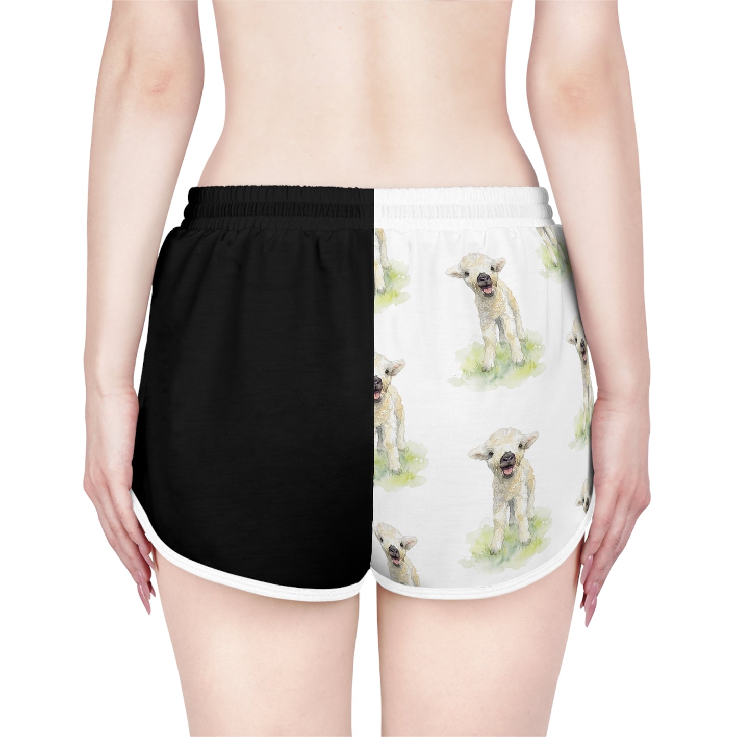 Grey faced Dartmoor Black & White Relaxed Shorts