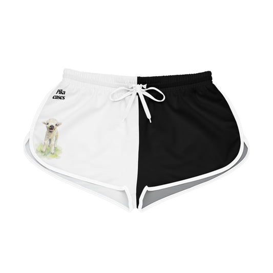 Grey faced Dartmoor Black & White Relaxed Shorts