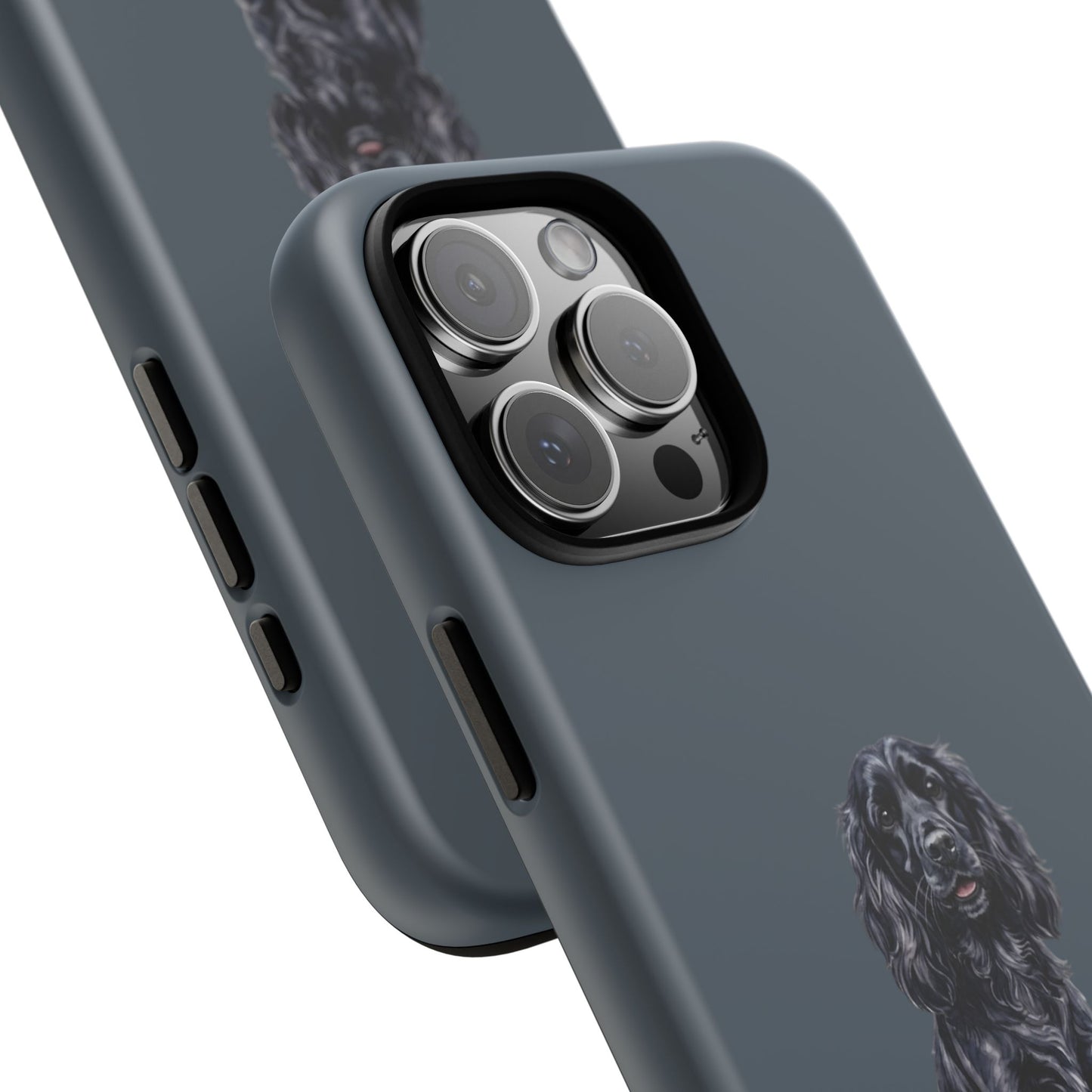 Black Spaniel Tough Phone Case