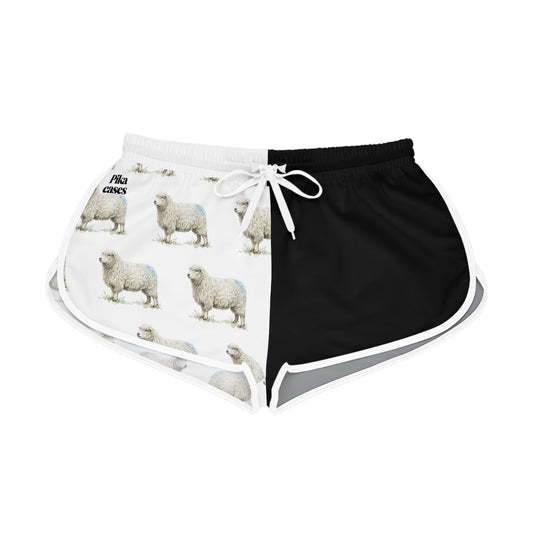 Grey faced Dartmoor Black & White Relaxed Shorts