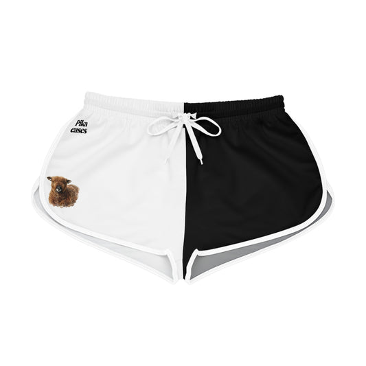 Coloured Ryeland Black & White Relaxed Shorts