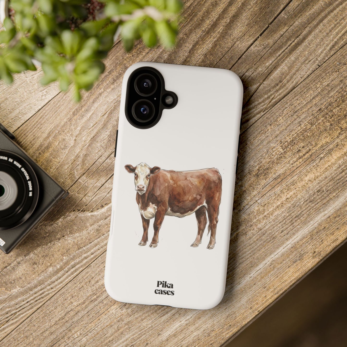 Hereford Cow Phone Case