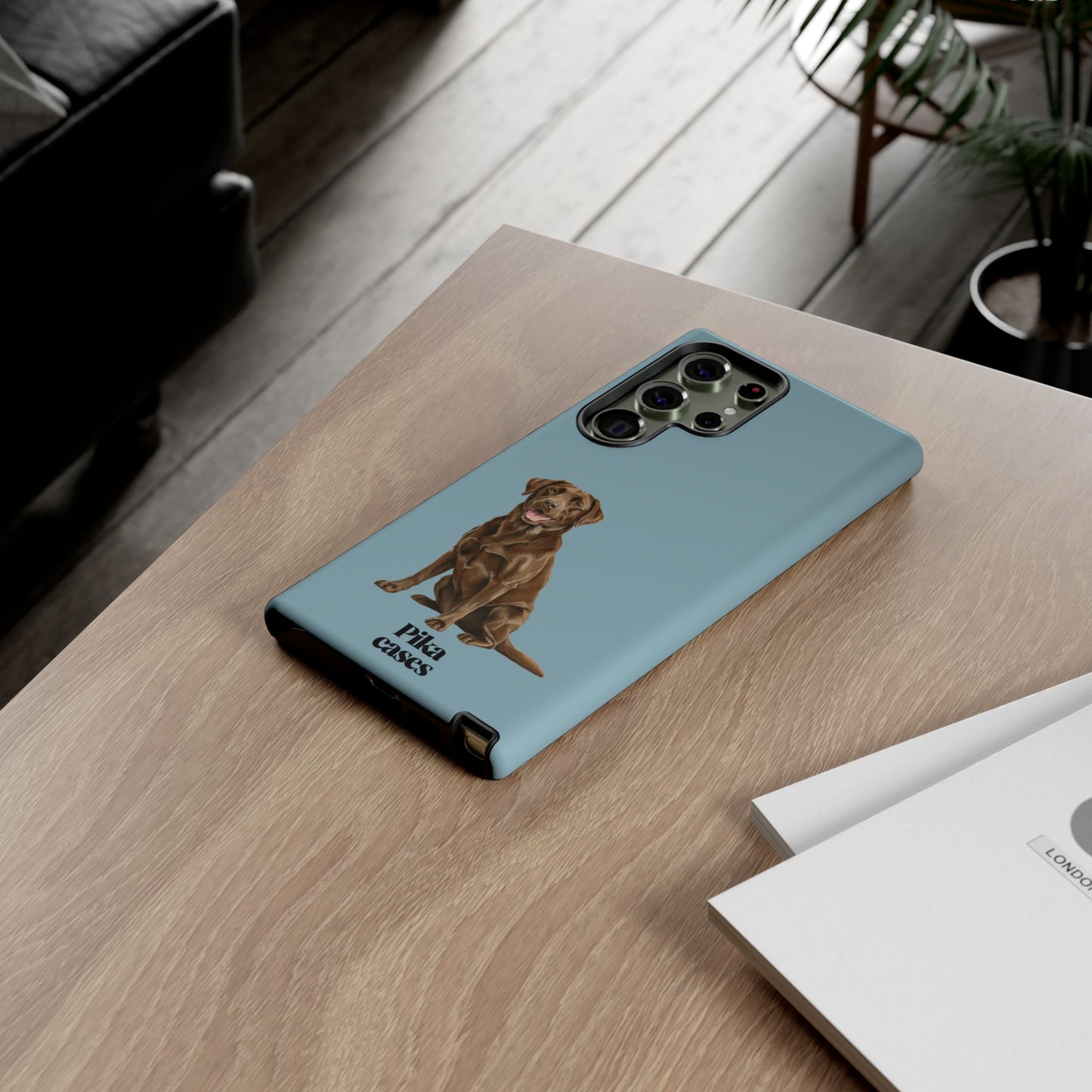 Chocolate Labrador Phone Case
