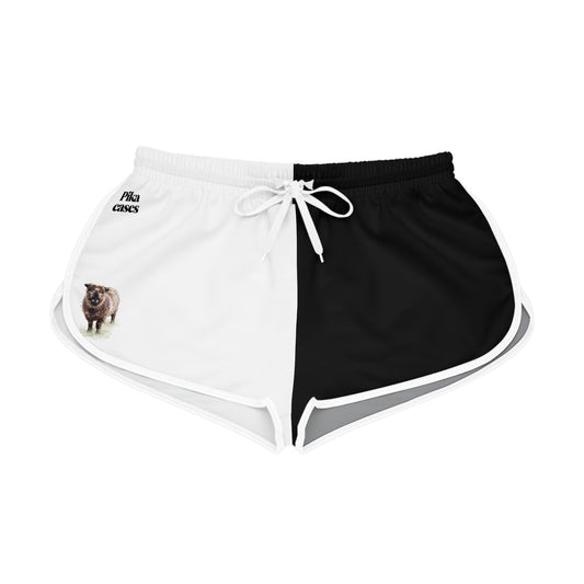 Coloured Ryeland Black & White Relaxed Shorts