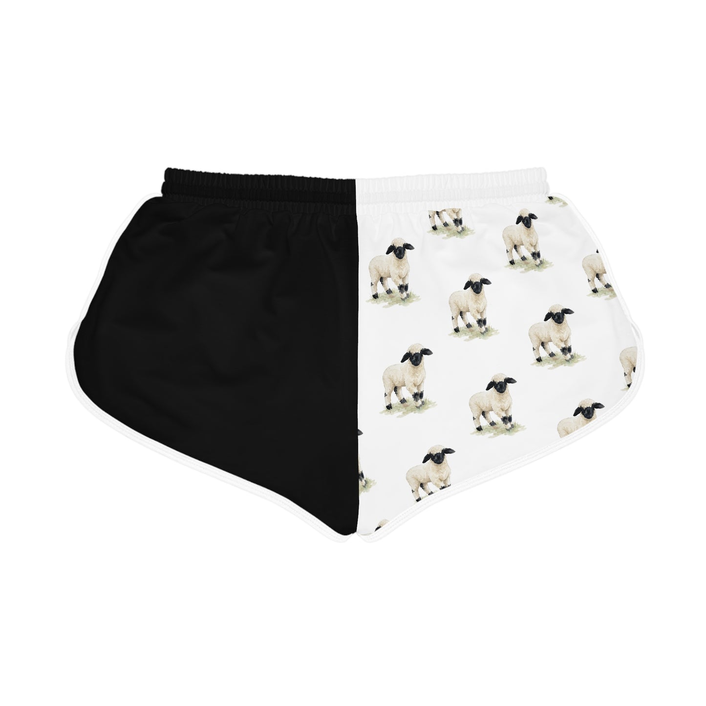 Valais Blacknose Black & White Relaxed Shorts