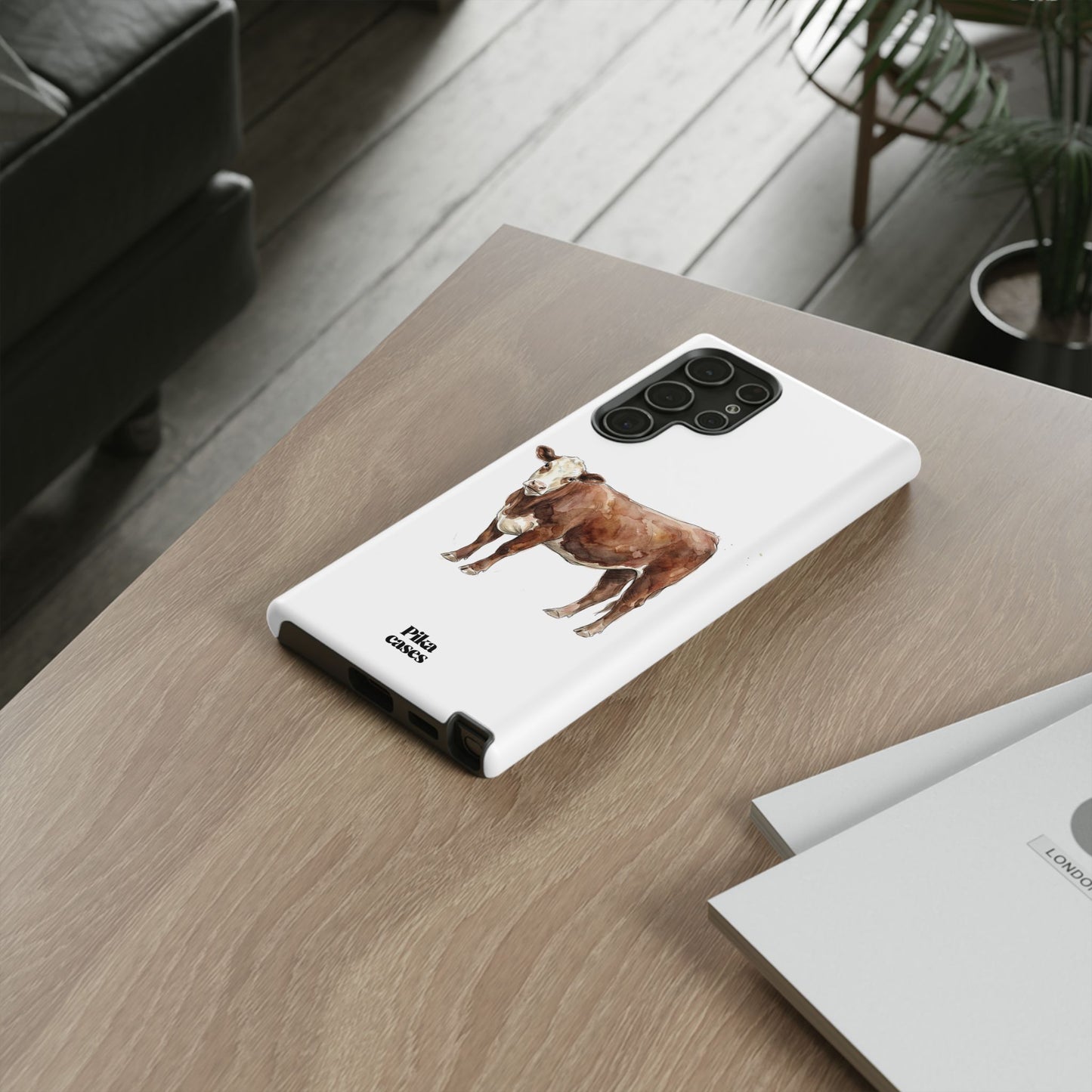 Hereford Cow Phone Case