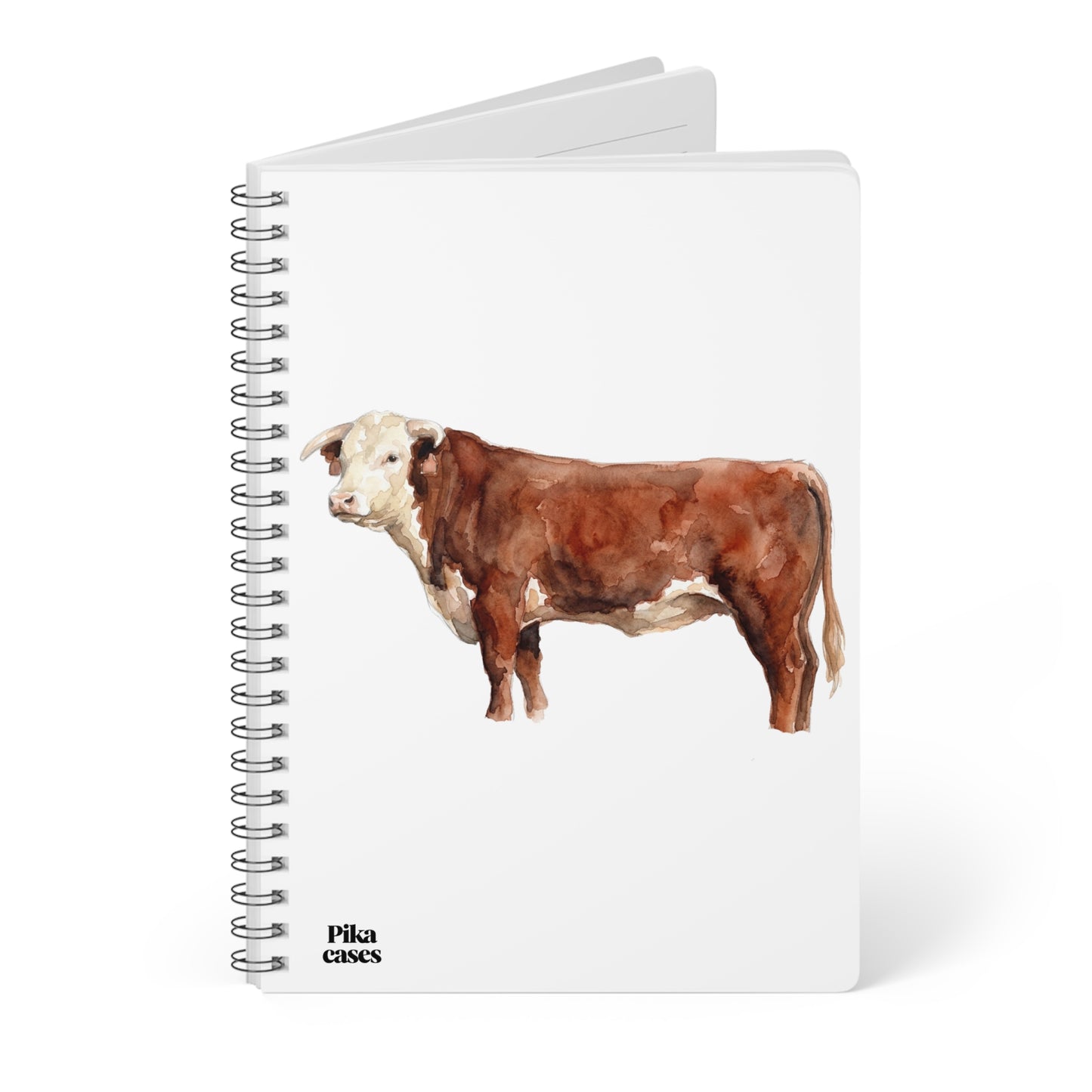 A5 Hereford Cow Notebook