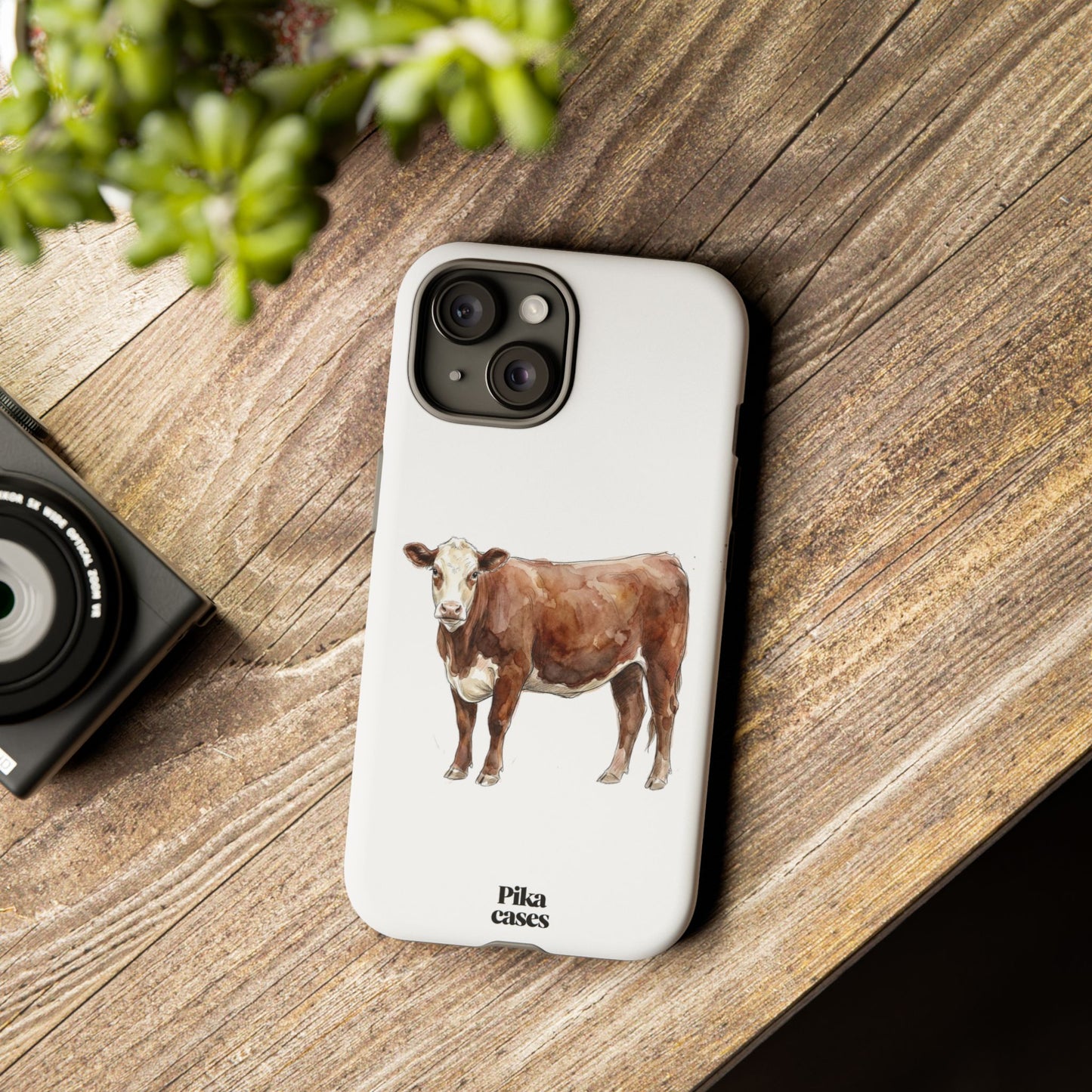 Hereford Cow Phone Case