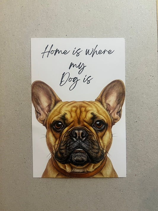 French Bulldog (Frenchie) Art Print