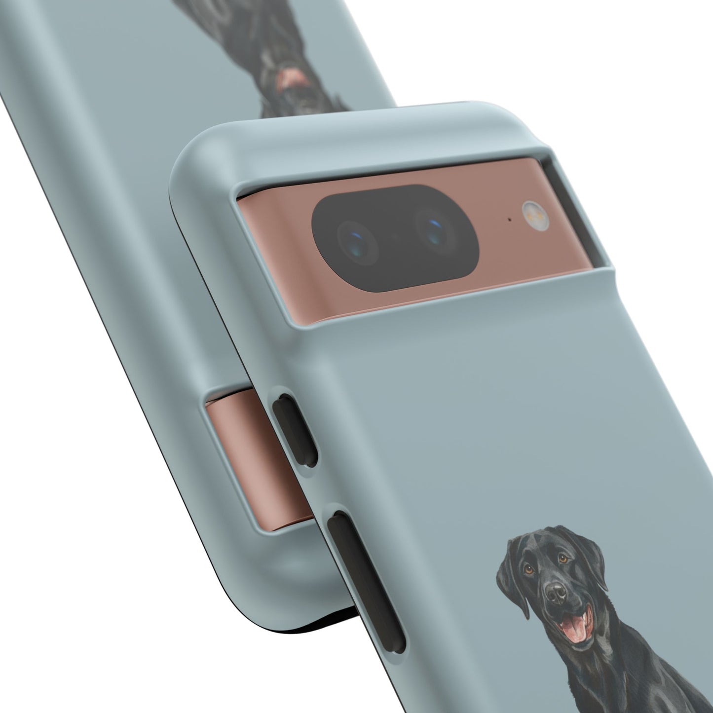 Black Labrador phone case