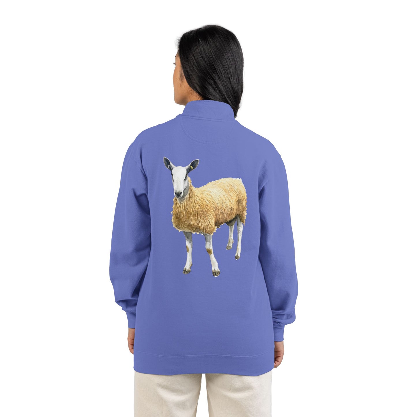 Border Leicester Quarter-Zip Sweatshirt