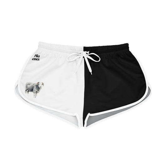 Herdwick Black & White Relaxed Shorts