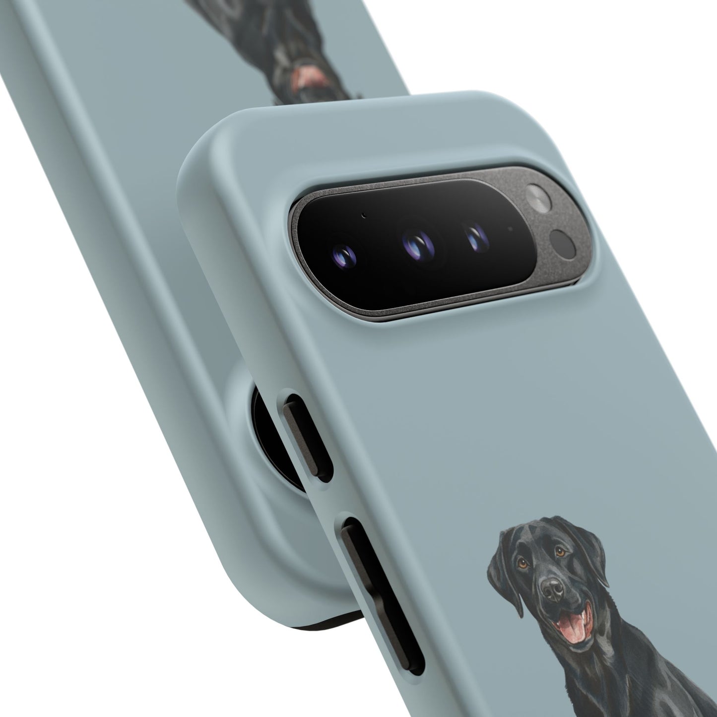 Black Labrador phone case