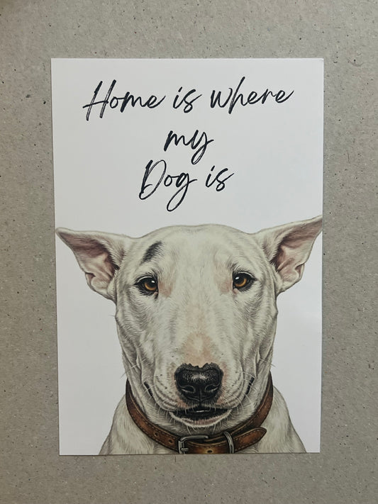 Bull Terrier Art Print