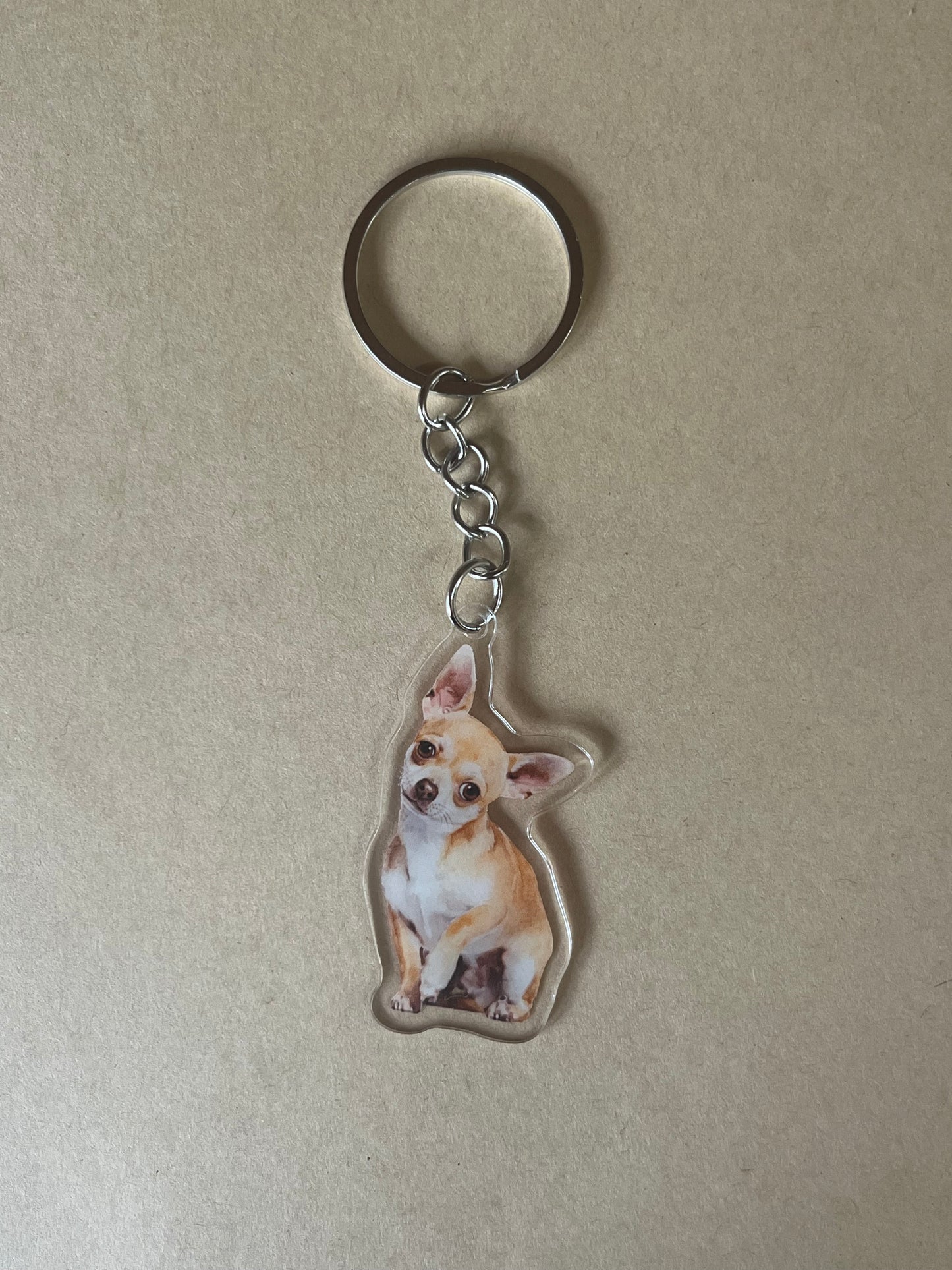 Chihuahua Keyring
