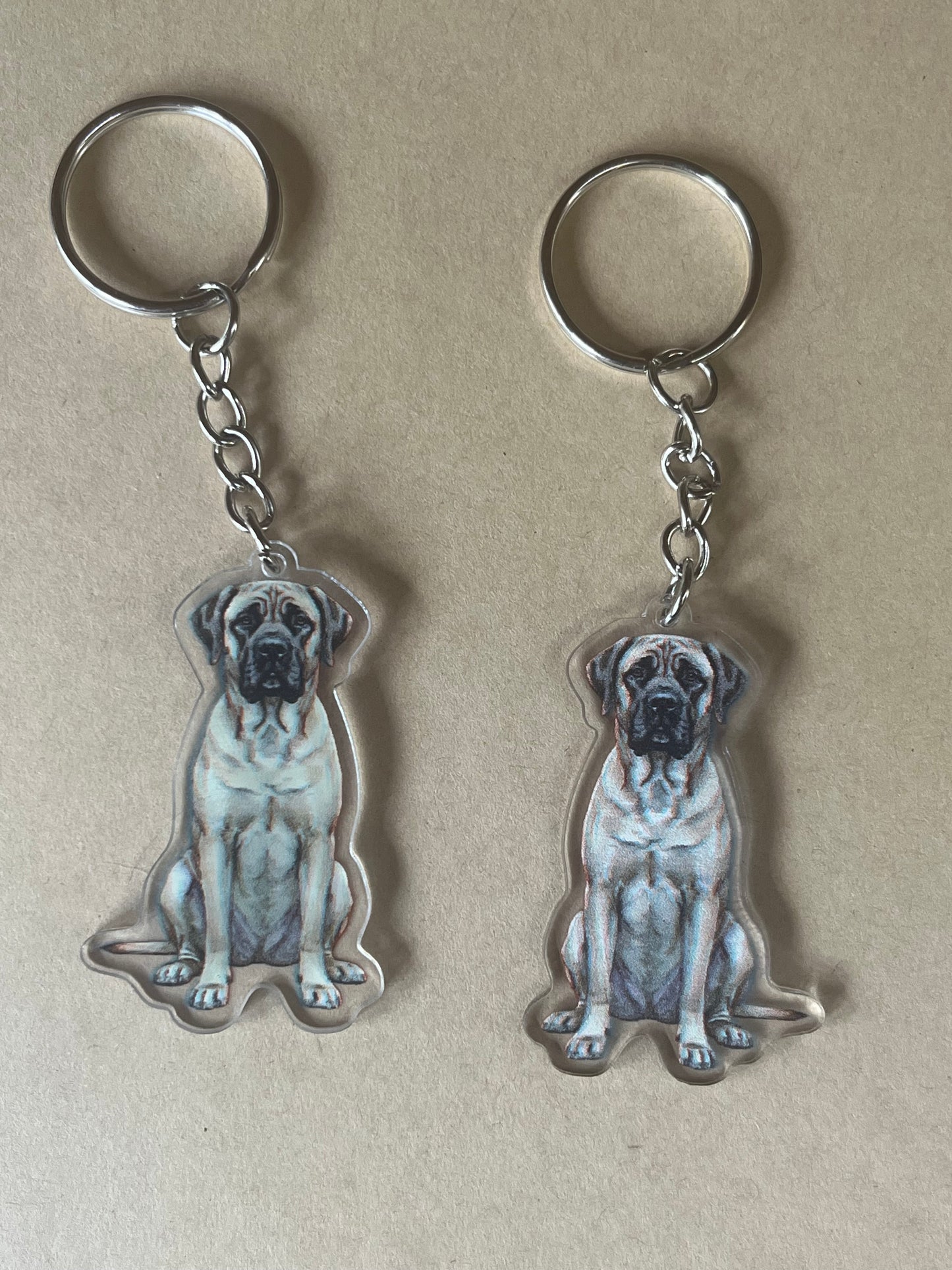 Mastiff Keyring