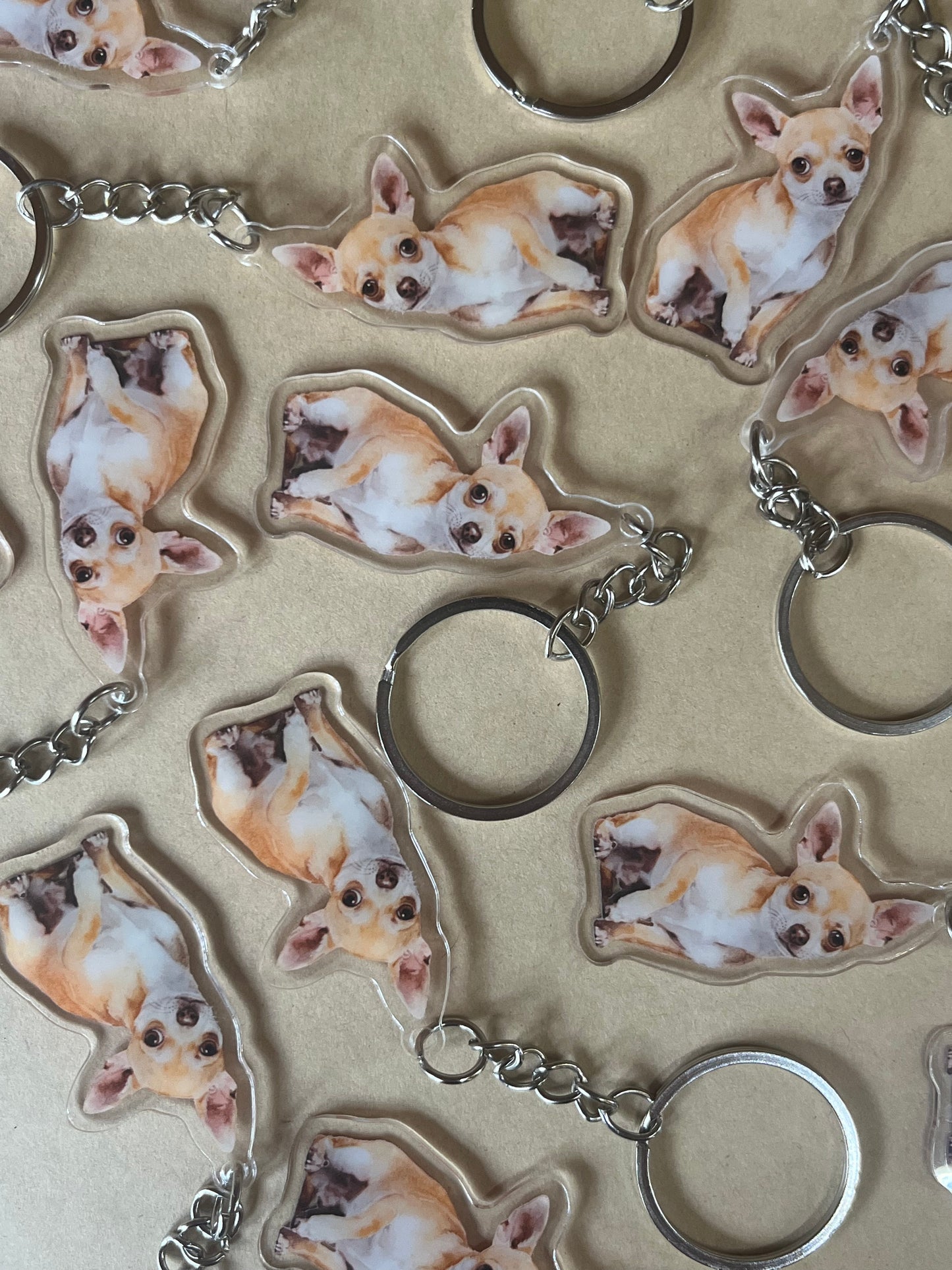 Chihuahua Keyring