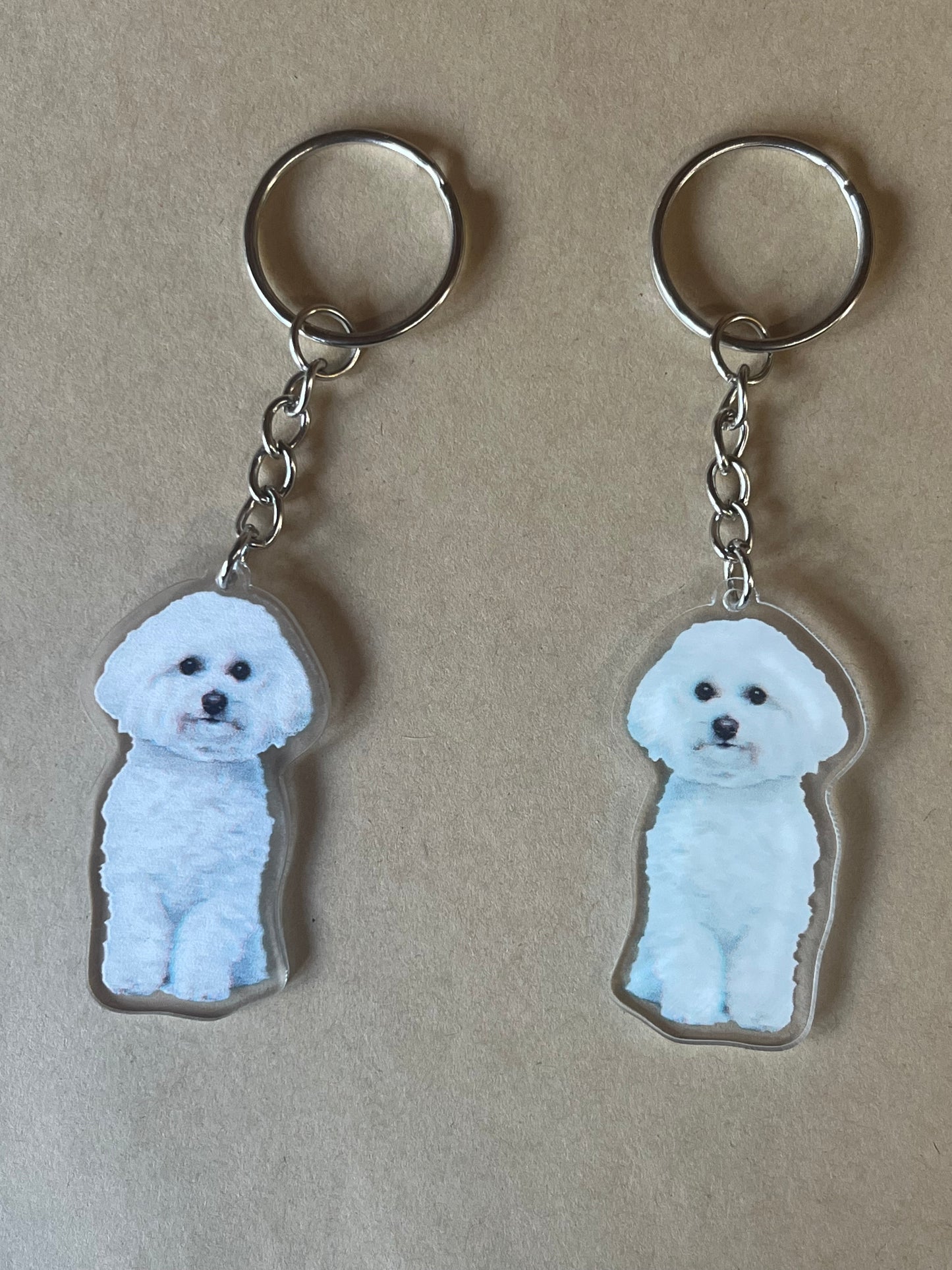 Bichon Frise Keyring