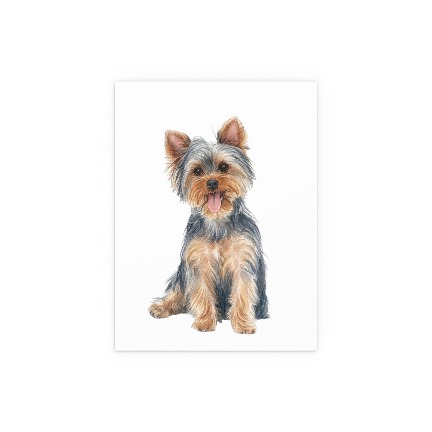Watercolour Style Custom Pet Portrait