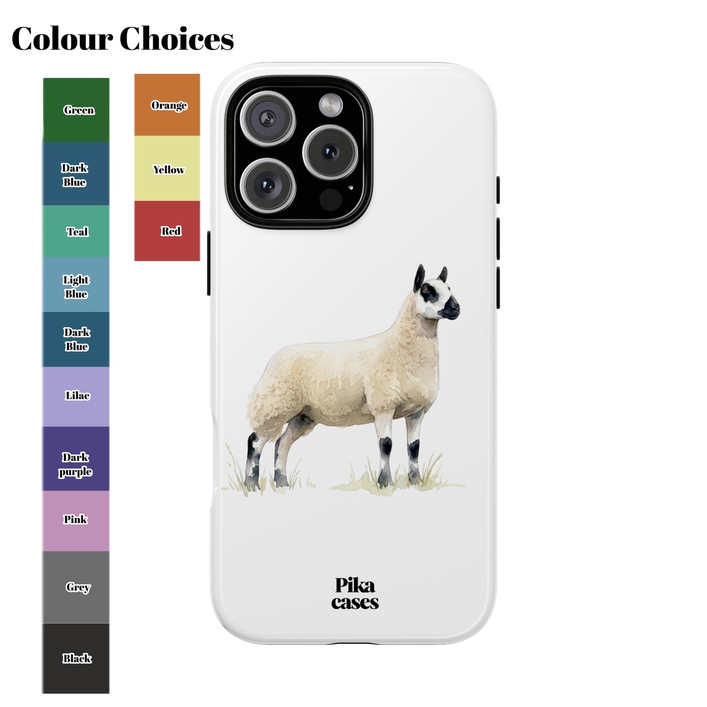 Kerry Hill Sheep Phone Case